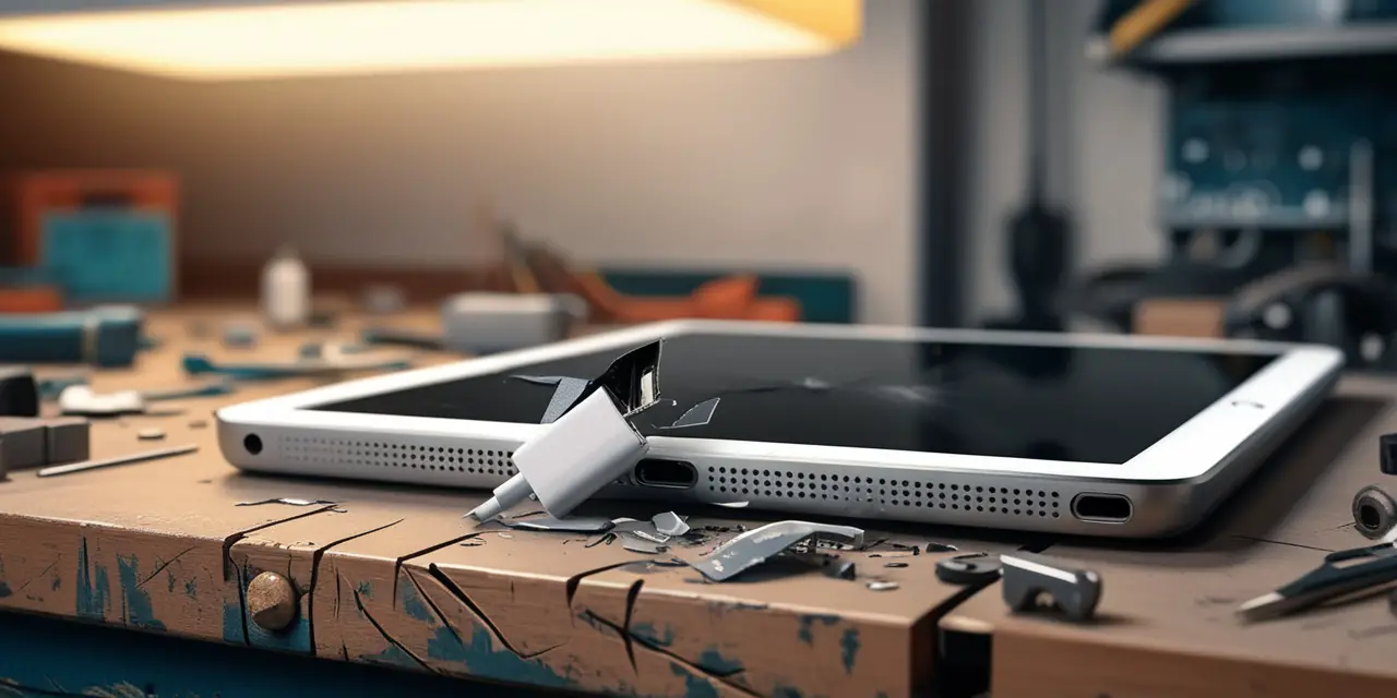 How to Fix ipad With Broke Off Charger