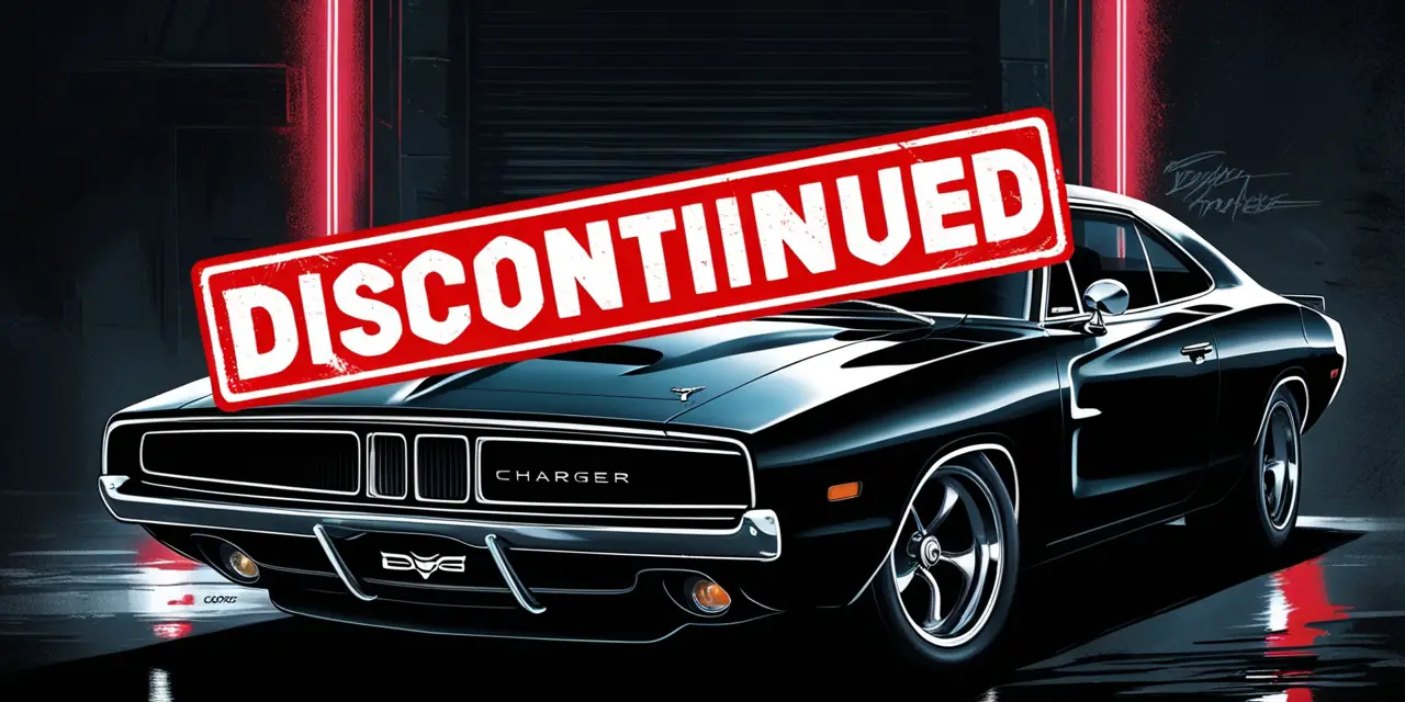 dodge discontinuing the charger