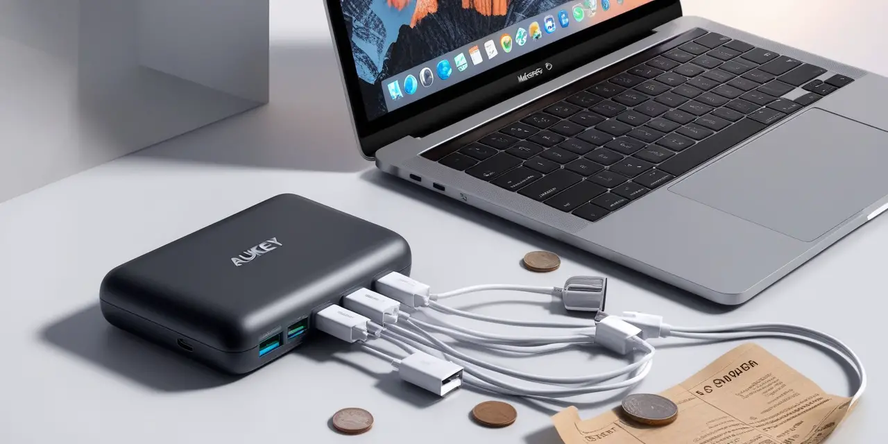 20000 mah aukey portable chargers