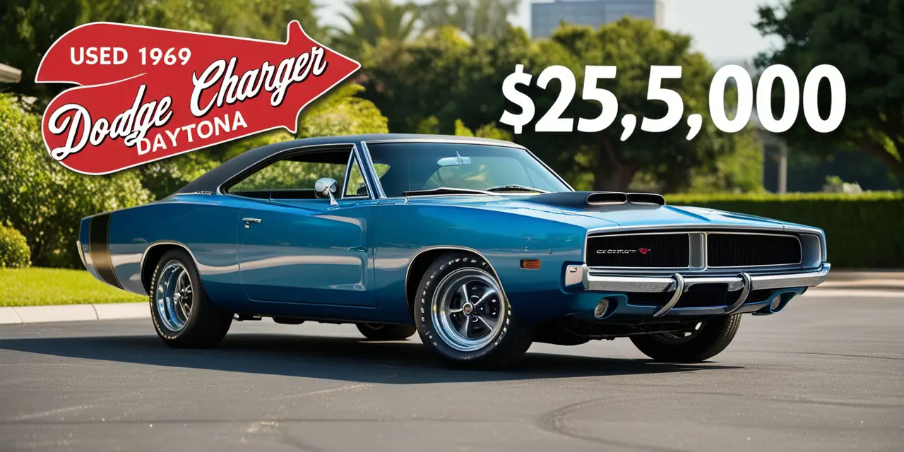 how much is a used daytona charger