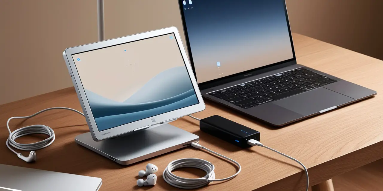 portable monitor charge
