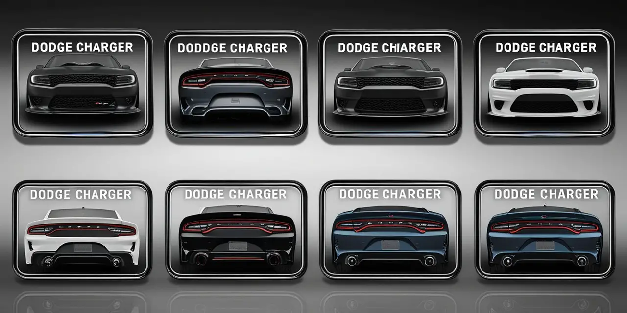 Different Types of Rear Diffusers for Dodge Charger