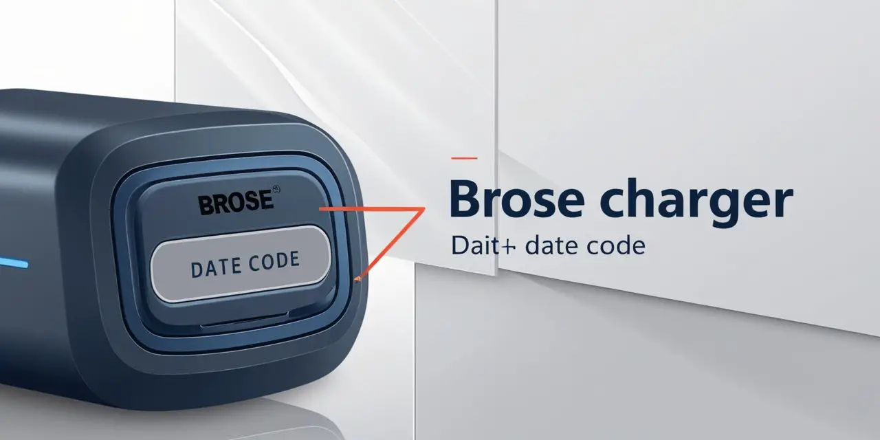 How to Find the Date Code on Your Brose Charger