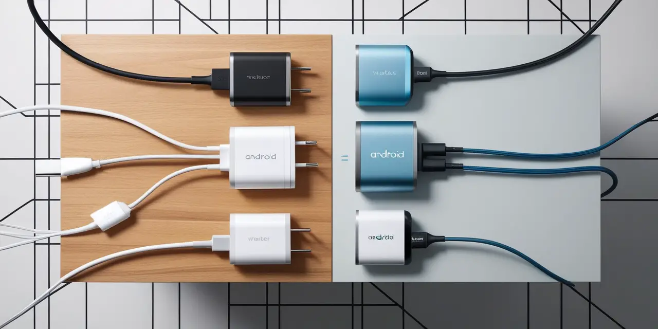 Types of Android Chargers Wired vs. Wireless