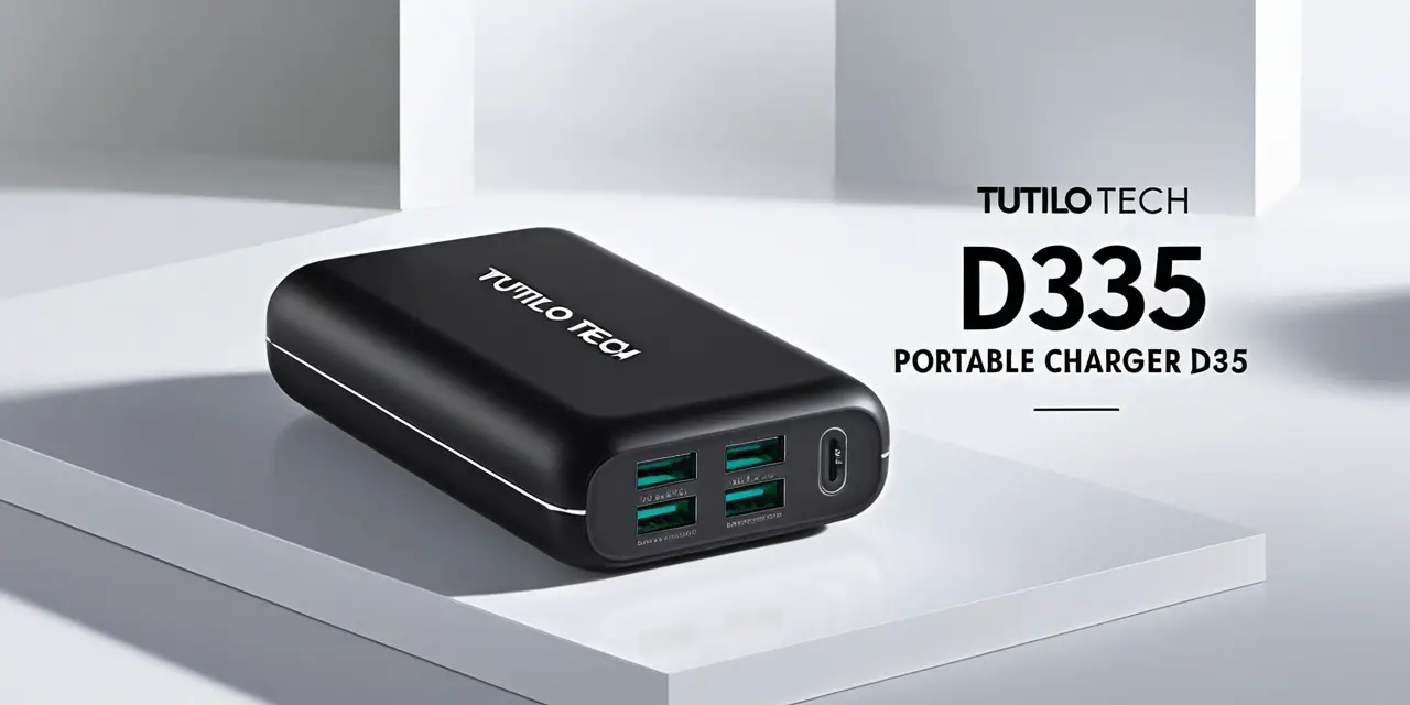 Key Features of the Tutilo Tech Portable Charger D35