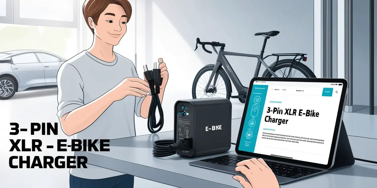 How to Use a 3 Pin XLR E-Bike Charger