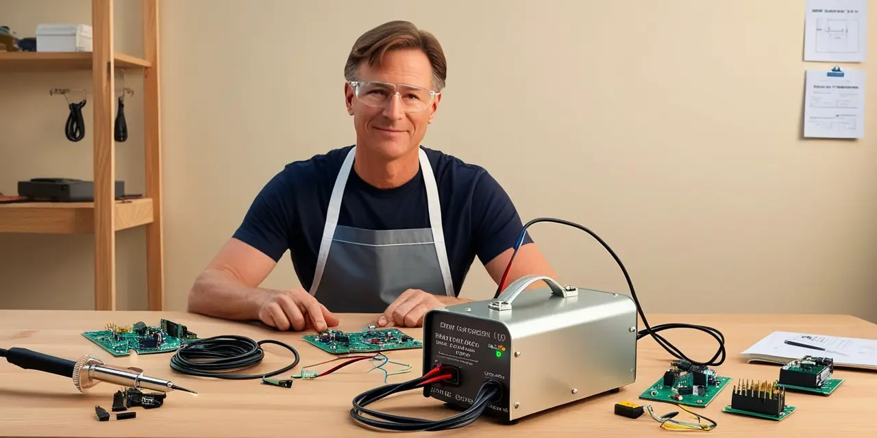 how to make a 12v trickle charger at home