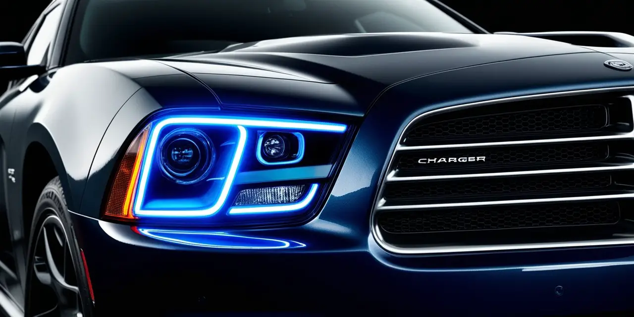 2014 dodge charger headlights