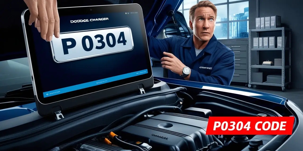 Symptoms of a P0304 Code in Your Dodge Charger