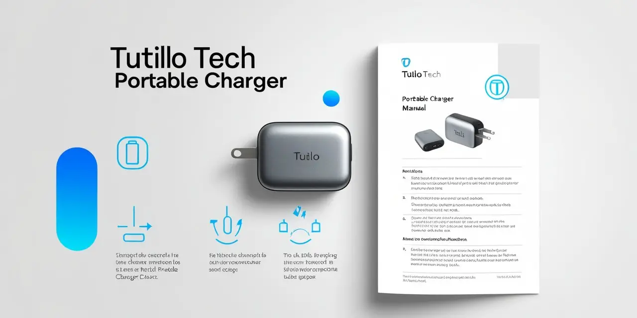 Tutilo Tech Portable Charger Manual