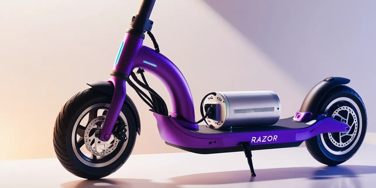 Razor Purple Electric Scooter Battery Not Charging​