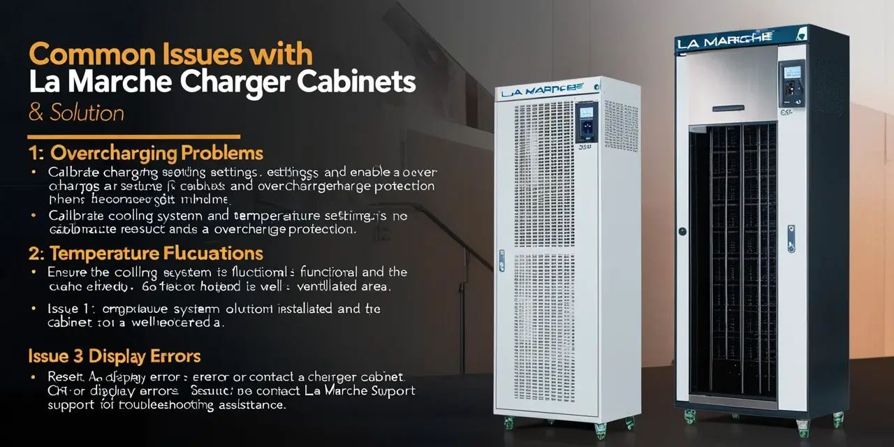 Common Issues with La Marche Charger Cabinets & Solutions