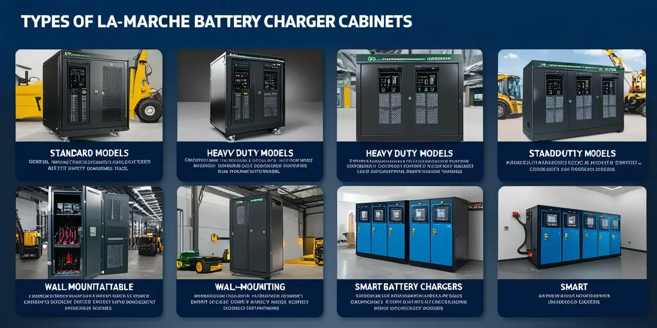  types of la marche battery charger cabinet